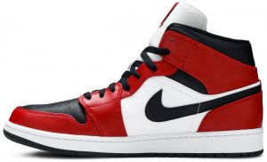 Giày Nike Air Jordan 1 Mid 'Chicago Black Toe' 554724 069