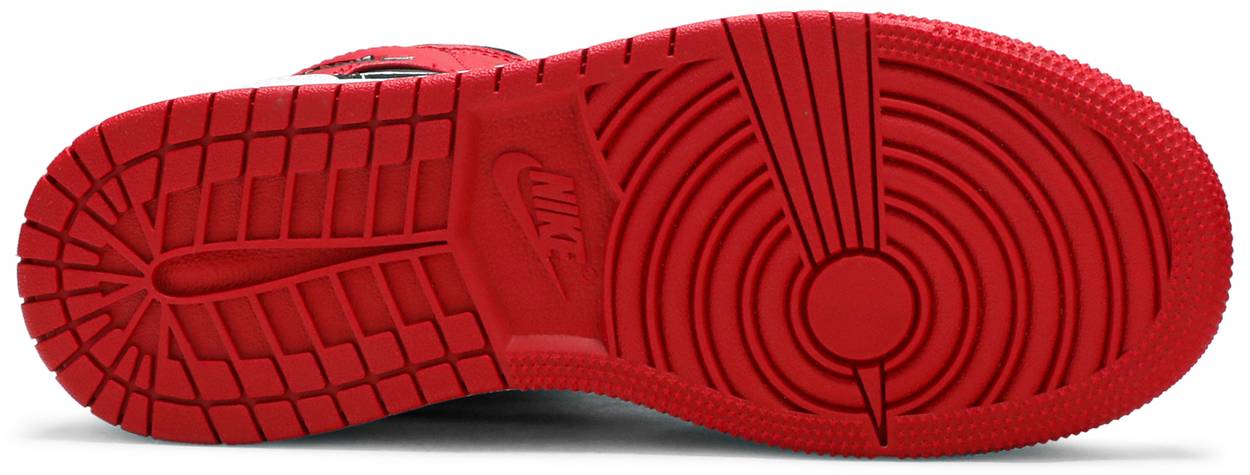 Giày Nike Air Jordan 1 Mid GS Chicago 'White Toe'554725 173
