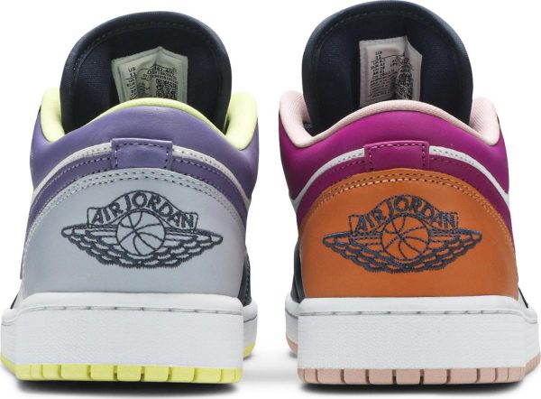 Giày Nike Wmns Air Jordan 1 Low SE 'Mismatched - Purple Magenta' DJ4342 400