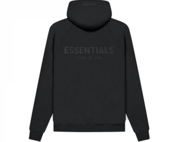 Áo Hoodie Fear of God Essentials Pull-Over Hoodie (SS21) Black/Stretch Limo