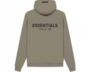 Áo Hoodie Fear of God Essentials Pull-Over Hoodie (SS21) Taupe