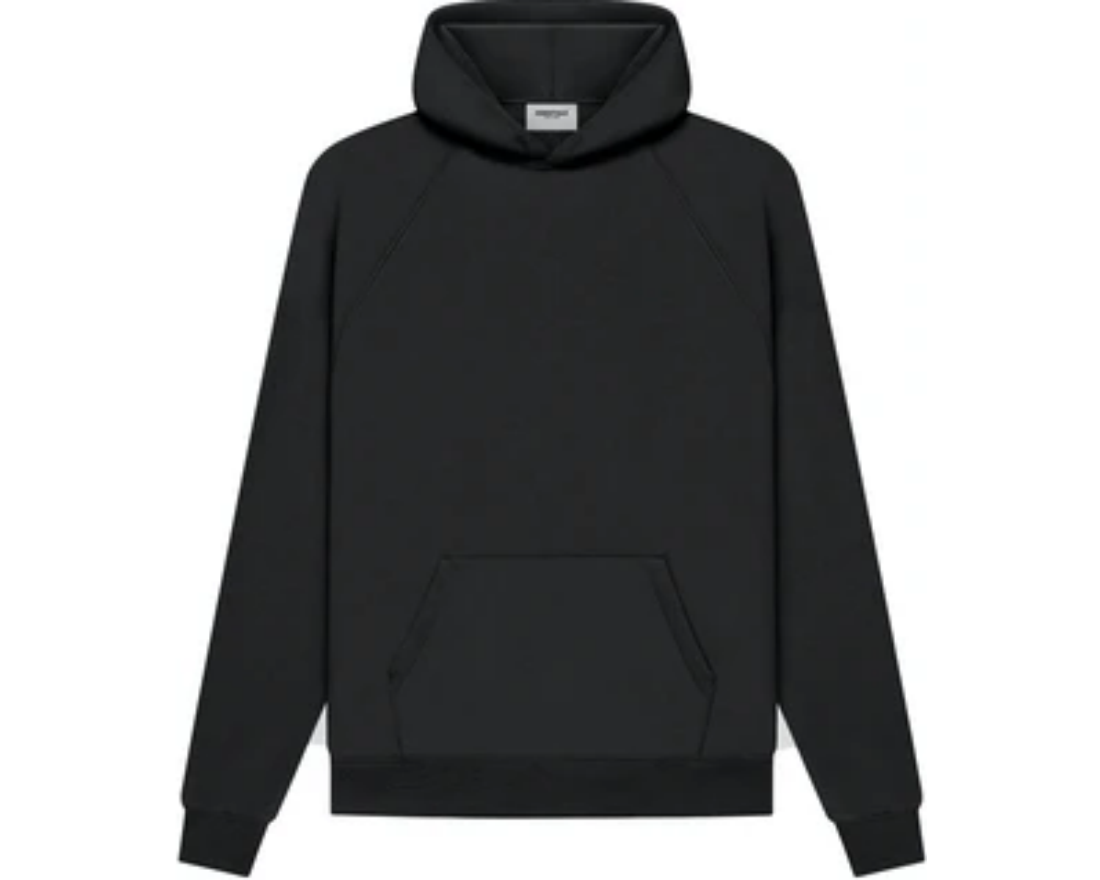 Áo Hoodie Fear of God Essentials Pull-Over Hoodie (SS21) Black/Stretch Limo