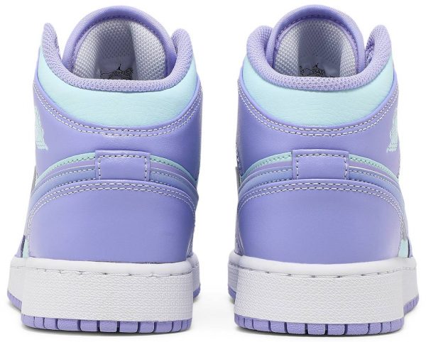 Giày Nike Air Jordan 1 Mid GS ‘Purple Pulse’ 554725 500