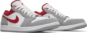 Giày Nike Air Jordan 1 Low SE 'Light Smoke Grey Gym Red' DC6991 016
