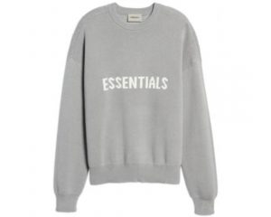 Áo Fear of God Essentials Knit Sweater Cement/Pebble