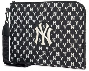 Túi MLB Monogram Digital Device Pouch S New York Yankees 3APOS012N-50BKS