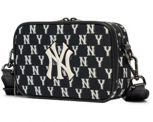 Túi MLB Monogram Jacquard Mini Crossbody Bag New York Yankees 3ACRS022N-50BKS