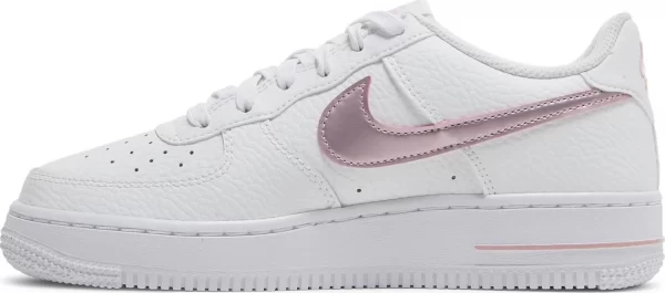 Giày Nike Air Force 1 GS 'White Pink Glaze' CT3839-104