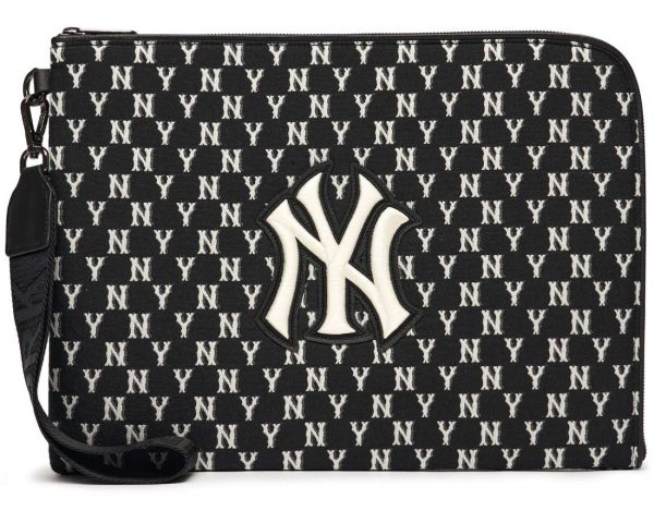 Túi MLB Monogram Digital Device Pouch M New York Yankees 3APOM012N-50BKS