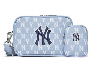 Túi MLB Monogram Jacquard Mini Crossbody Bag New York Yankees 3ACRS022N-50BLL