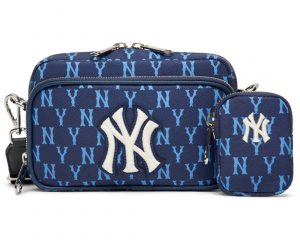 Túi MLB Monogram Mini Crossbody Bag New York Yankees 3ACRS012N-50NYL