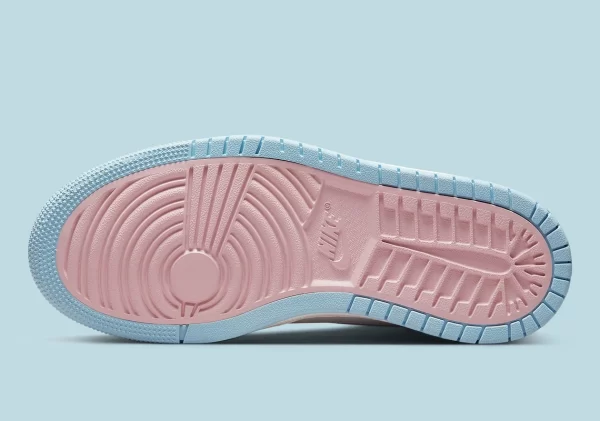 Giày Nike Wmns Air Jordan 1 Zoom Air Comfort High 'Pink Oxford Plum Fog' DQ5092-651