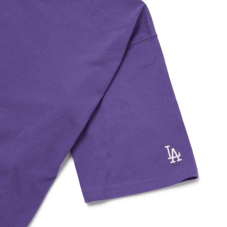 Áo MLB Smile Short Sleeve T-shirt LA Dodgers 3ATSL9023-07PPS
