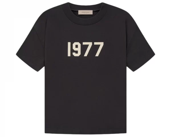 Áo Thun Essentials - Black '1977' T-Shirt