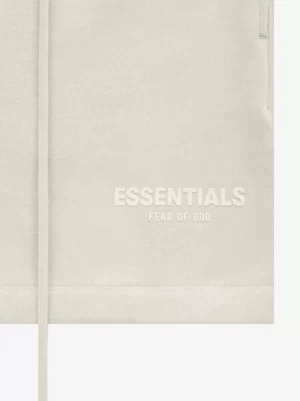 Quần Essentials - Beige Fleece Shorts