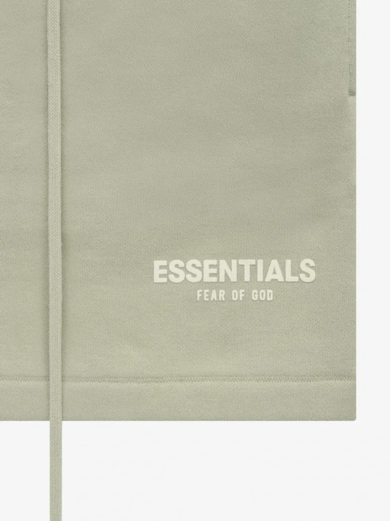 Quần Essentials - Green Fleece Shorts