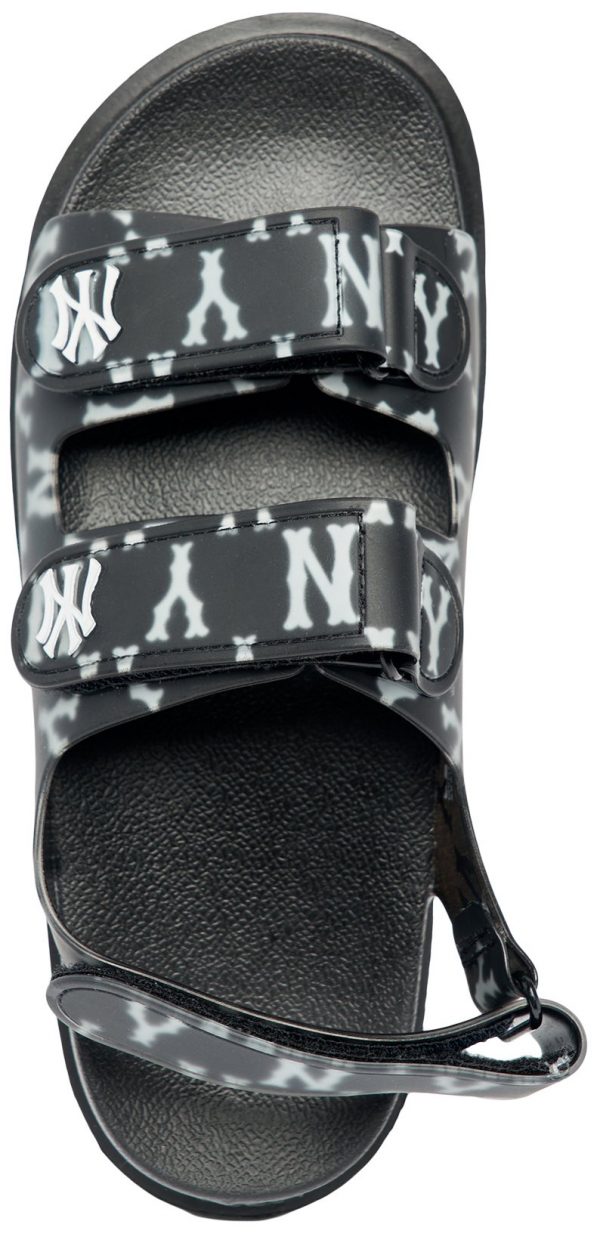 Giày MLB Chunky Sandal Monogram Black 3ASDSD423-50BKS