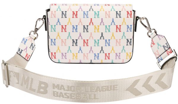 Túi MLB Monogram Rainbow Hoodie Bag New York Yankees 32BGPC111-50I