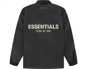 Áo Fear of God Essentials Coaches Jacket Iron