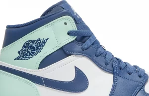 Giày Nike Air Jordan 1 Mid 'Blue Mint' 554724-413