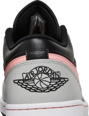 Giày Nike Air Jordan 1 Low 'Grey Fog Bleached Coral' 553558-062