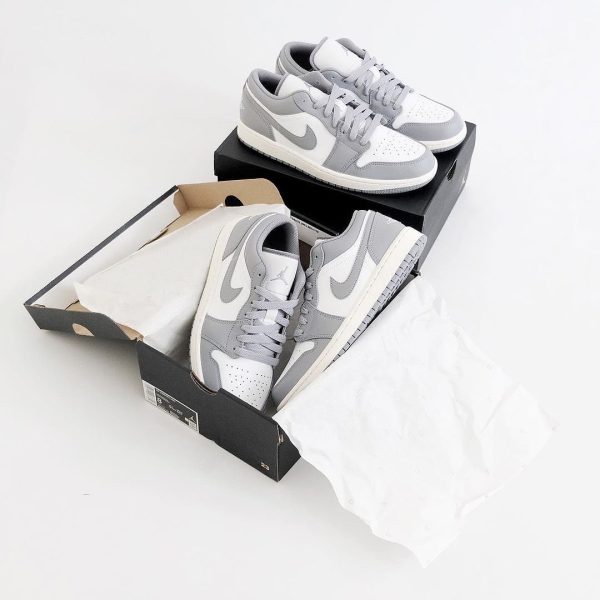 Giày Nike Air Jordan 1 Low GS ‘Vintage Grey’ 553560-053