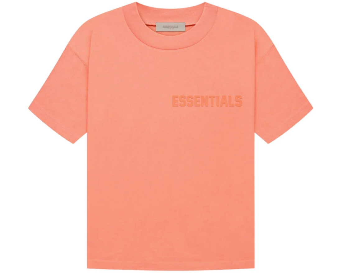 Áo Fear of God Essentials T-shirt Coral - FW22