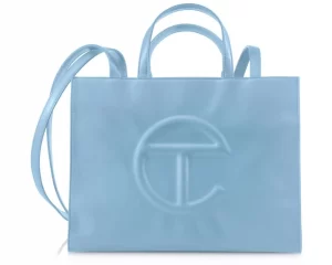 Túi Telfar Shopping Bag Pool Blue Medium