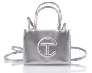 Túi Telfar Shopping Bag Silver Small