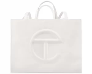 Túi Telfar Shopping Bag White Large