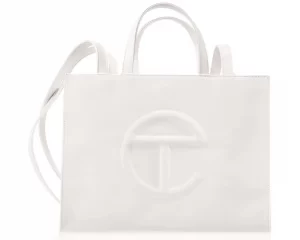 Túi Telfar Shopping Bag White Medium