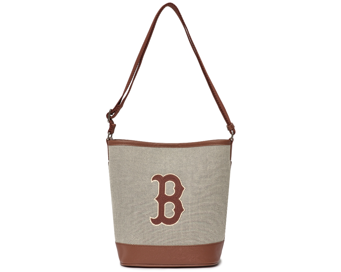 Túi Xách MLB Basic Big Logo Canvas Bucket Bag 3ABMS072N-43BRD