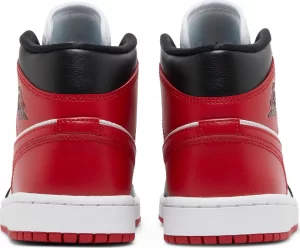 Giày Nike Wmns Air Jordan 1 Mid 'Alternate Bred Toe' BQ6472-079