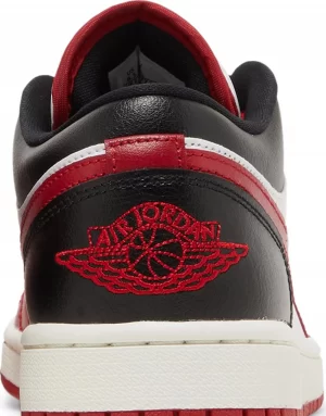 Giày Nike Wmns Air Jordan 1 Low 'White Gym Red' DC0774-160