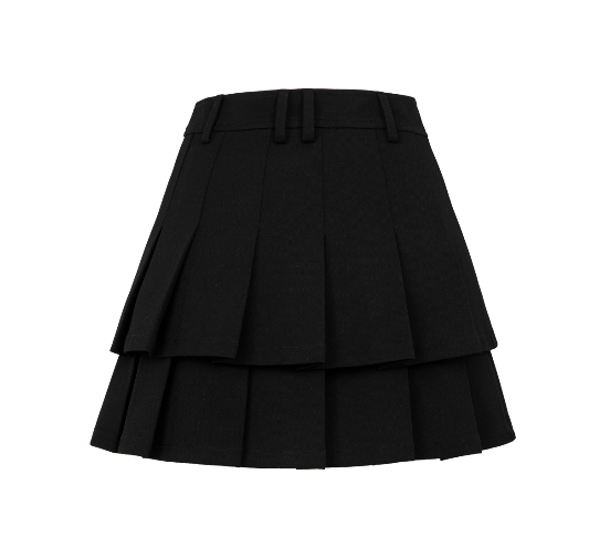 13De Marzo Multi-bear Layered Skirt