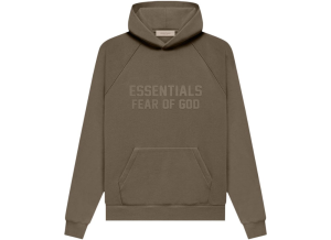 Áo Fear of God Essentials Hoodie 'Wood' 192SU222054F