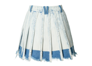 Quần13De Marzo Denim Pleated Skirt Bit Of Blue