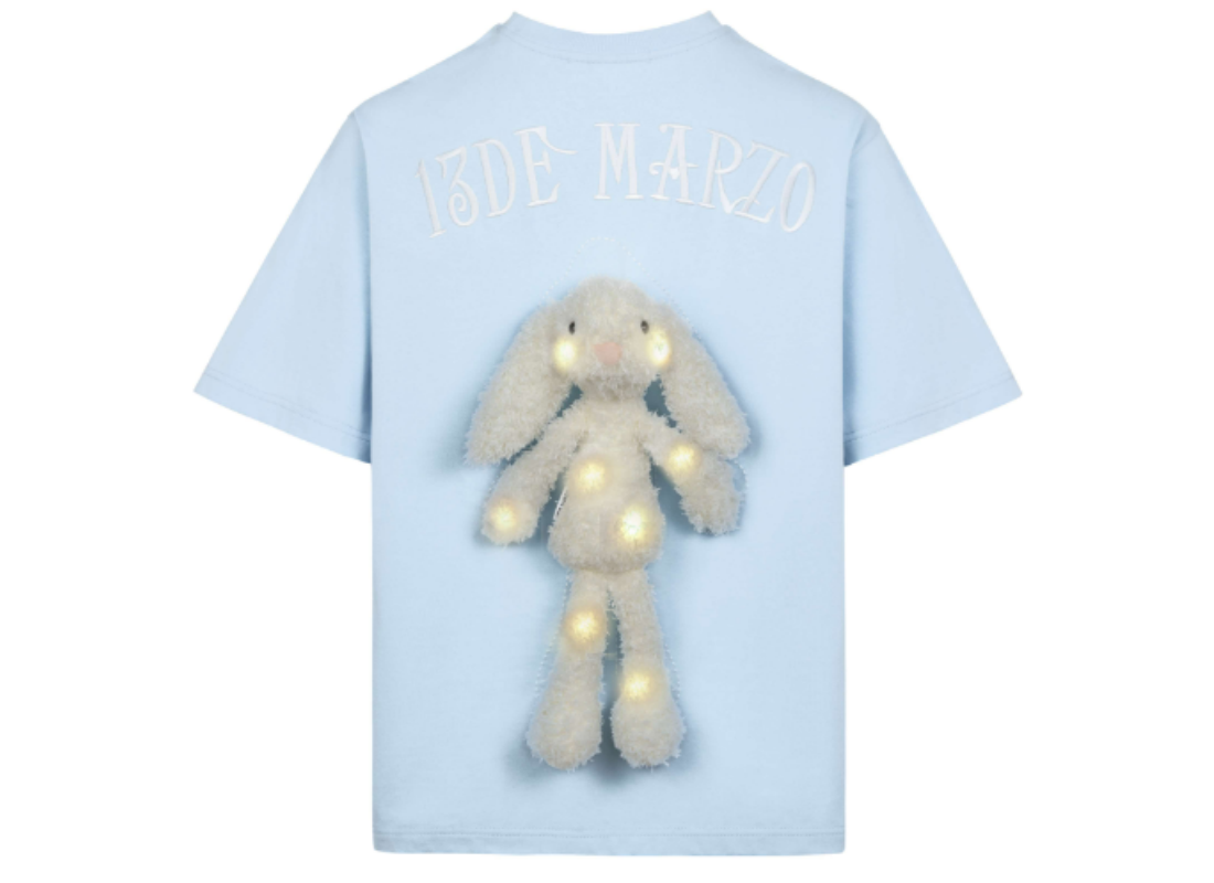 Áo 13De Marzo Doozoo Original Luminous T-shirt Corydalis Blue