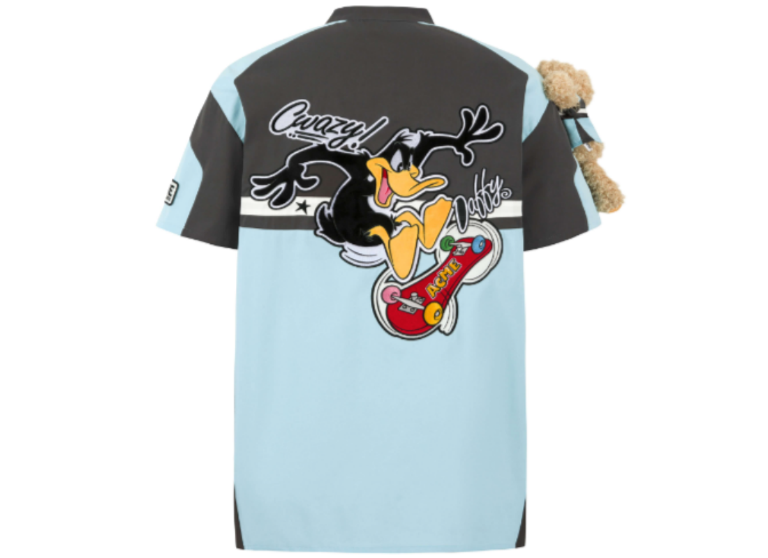 Áo 13De Marzo x LOONEY TUNES Daffy Duck Racing Shirt Corydalis Blue 